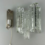 Wall lamp Wall Sconce Fischer Leuchten Germany Ice Glas Design