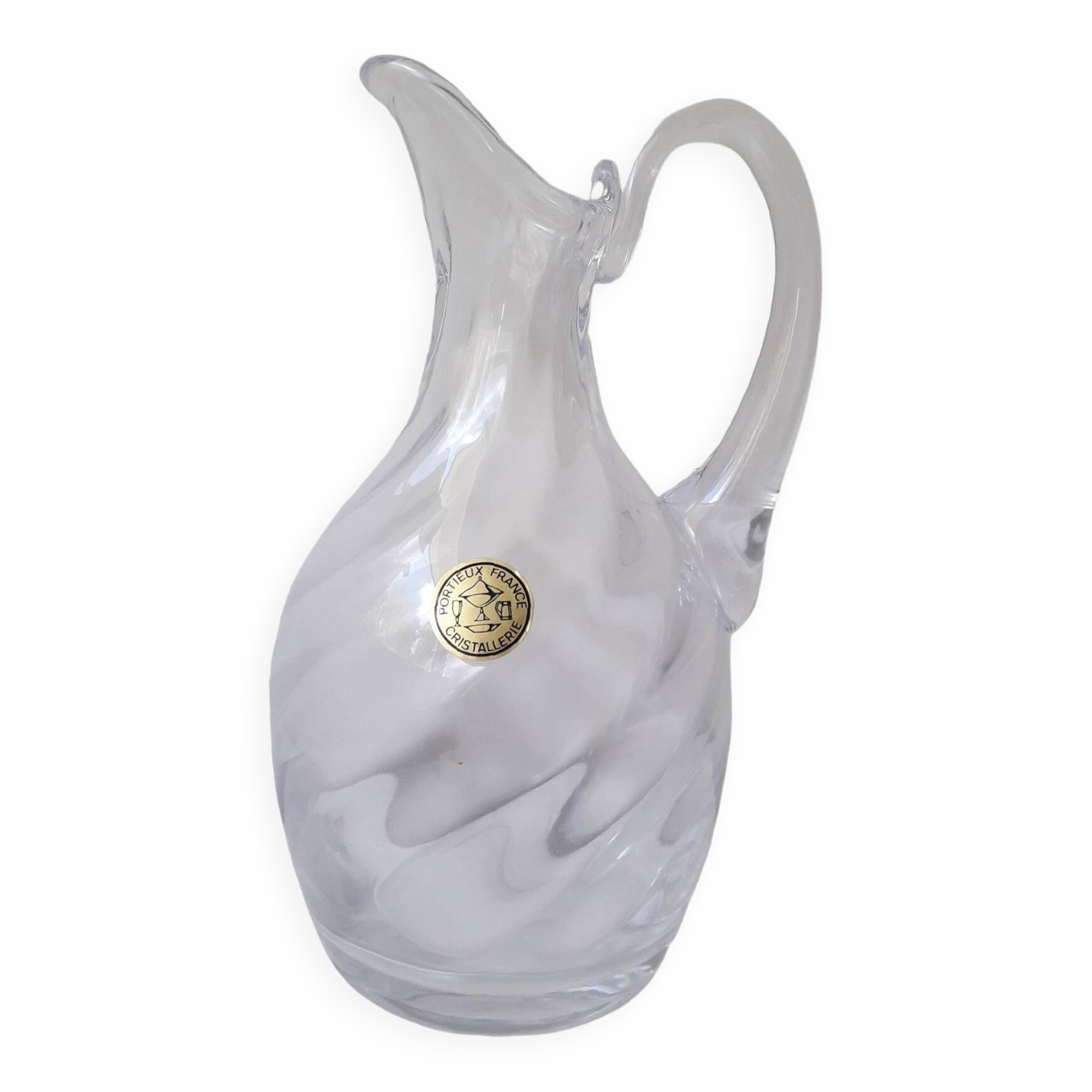 Portieux France crystal carafe (A2)