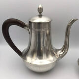 Coffee/tea service in silver metal punch goldsmiths phoenix villeurbanne xixth