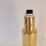 Scandinavian lamp Luxus in gilded glass 1970