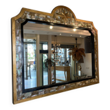 Tahitian mother-of-pearl mirror - 1940s
