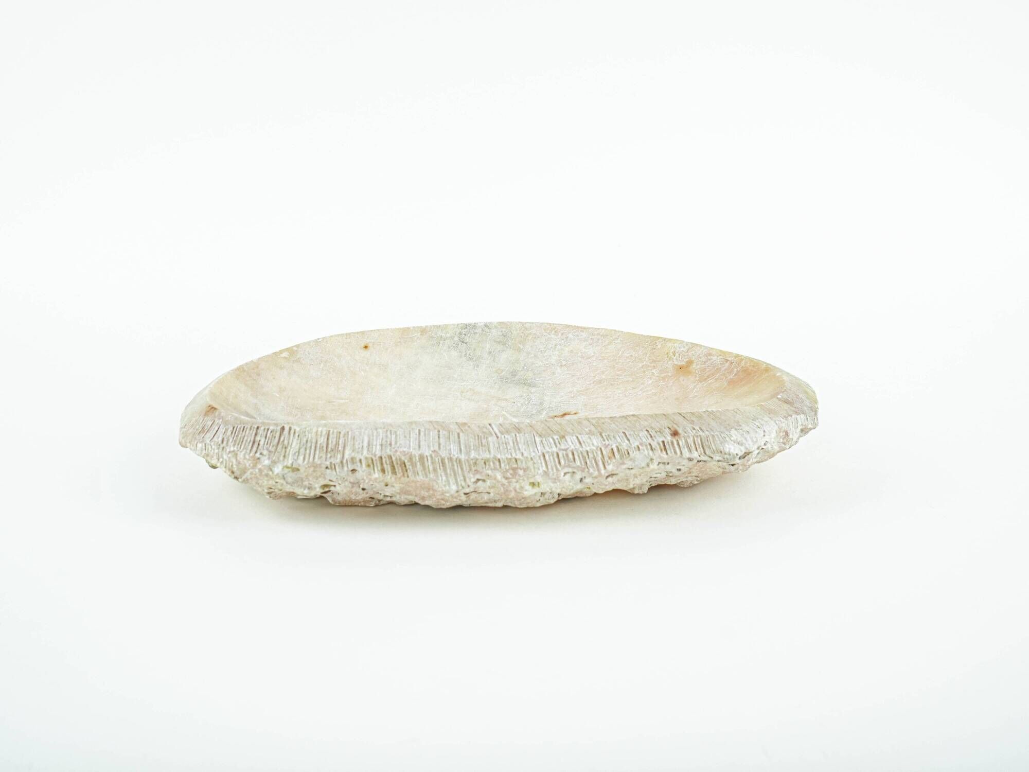 Stone platter with organic form in organic modern style, Europe, 1970s