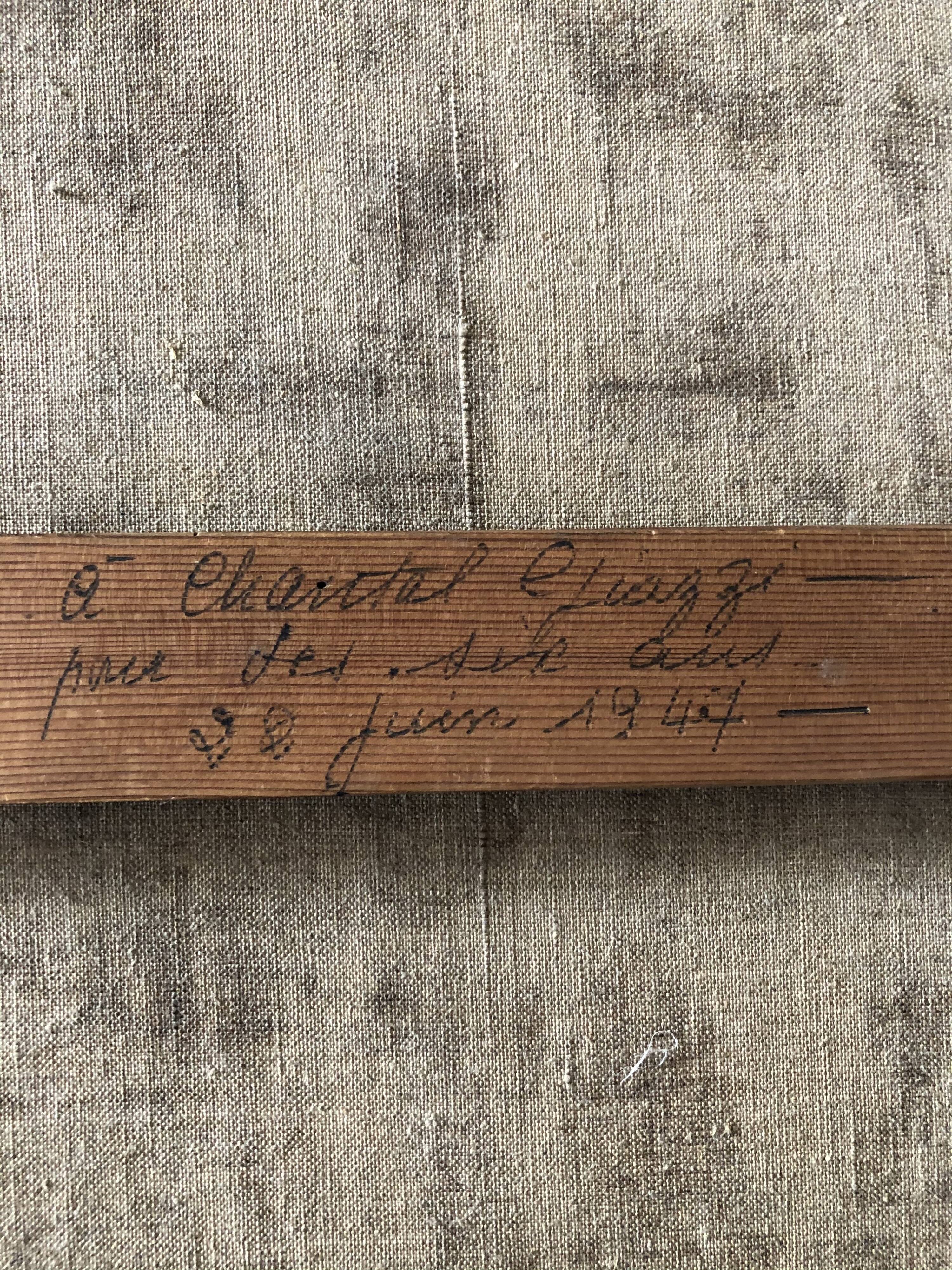 Portrait girl oil on canvas