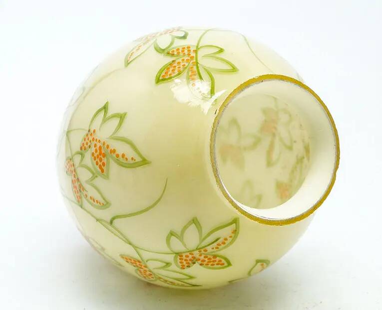 Art Deco vase, double-layered glass, 1930s
