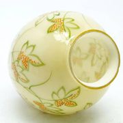 Art Deco vase, double-layered glass, 1930s