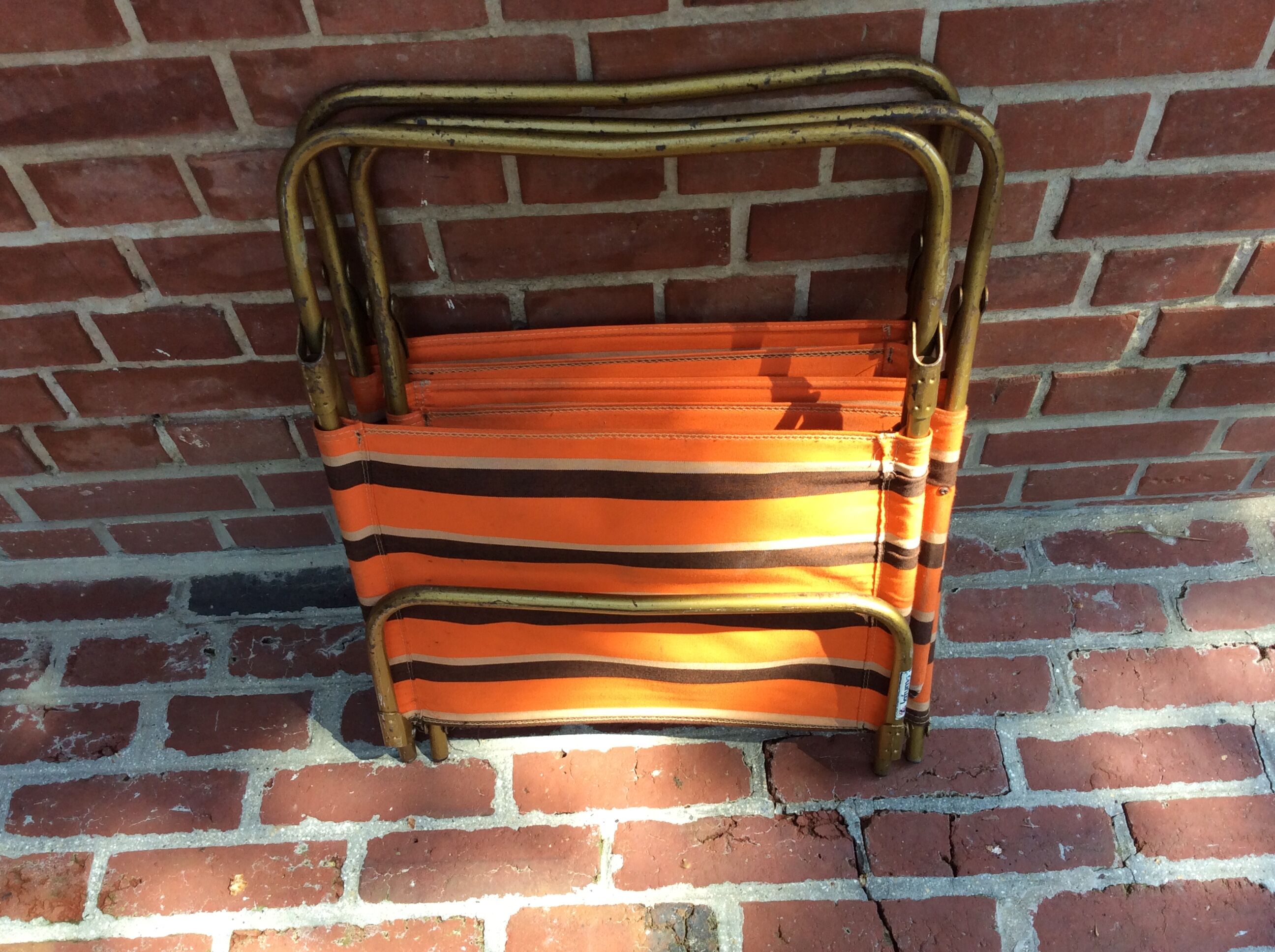 Vintage camping chairs
