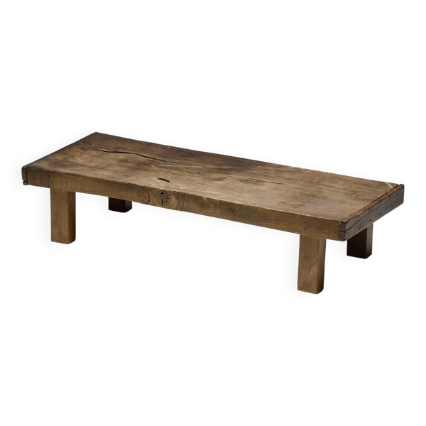 Table basse de ferme, France, fin du XIXe siècle
