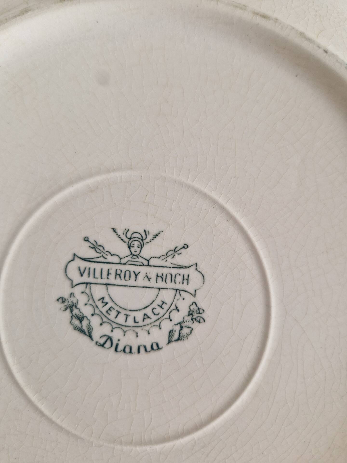 Set of 2 Deep Plates Villeroy and Boch Model Diana