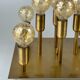 60s 70s ceiling lamp Sölken Leuchten Germany in brass