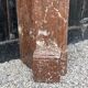 Fireplace in rancid marble around 1880