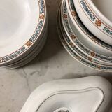 Complete dinner set by Saint-Amand