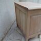 Beautifully crafted Louis XVI style commode in bleached wood.