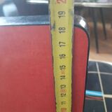 Vintage red formica shelf
