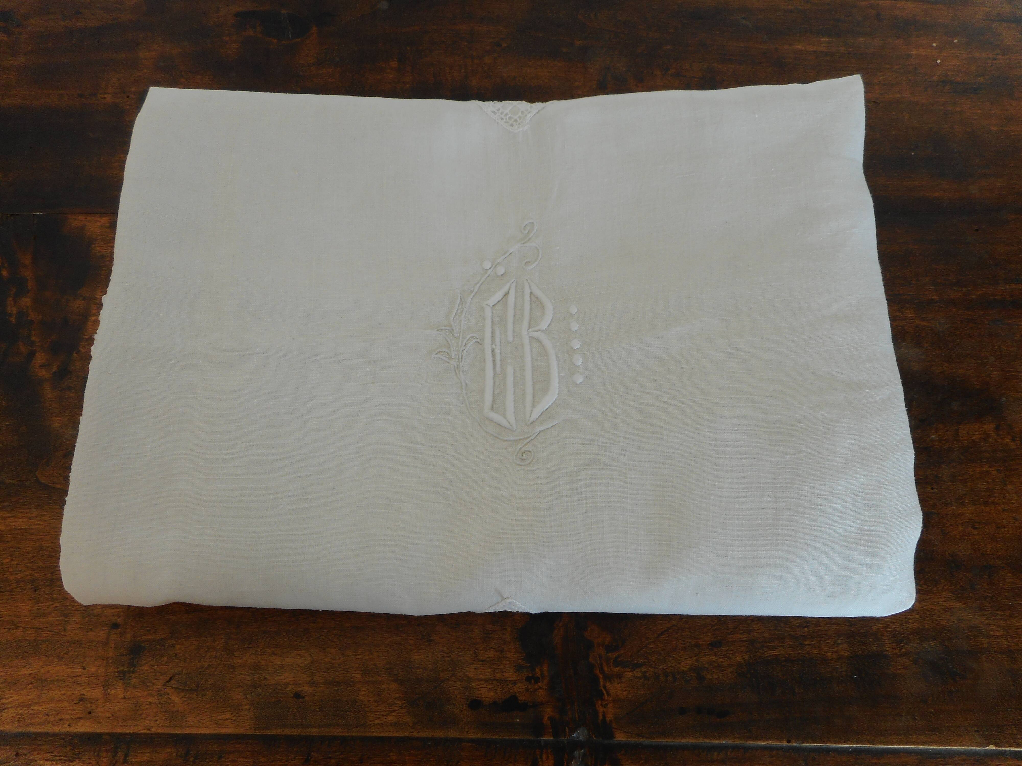 Nappe en lin blanche