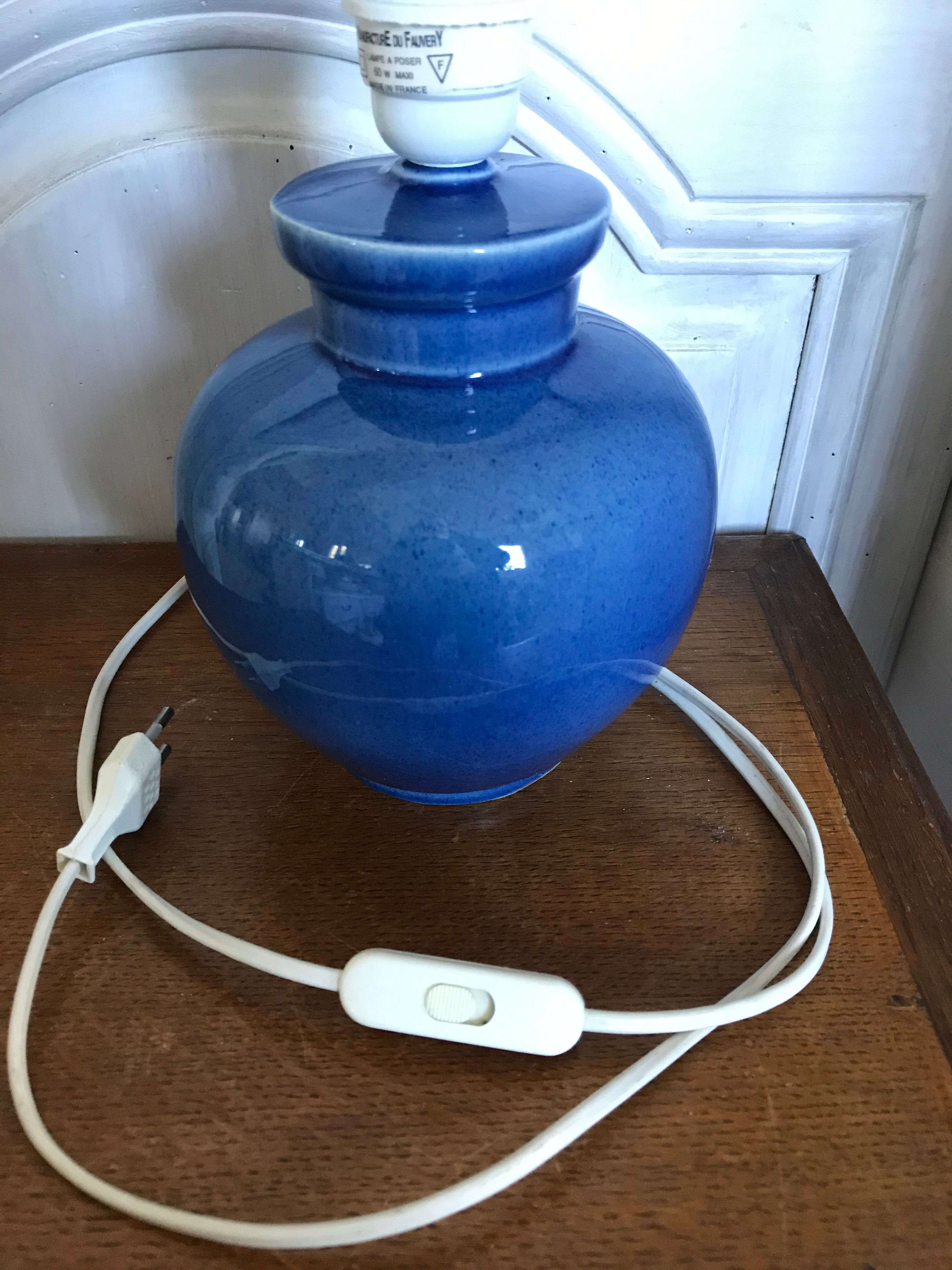 Vintage ceramic lamp