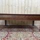 Bureau plat de style Louis XVI en marqueterie 196 cm