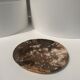 Dish in petrified wood