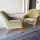 Together chairs Danish club 50 years Organic Green soft iced