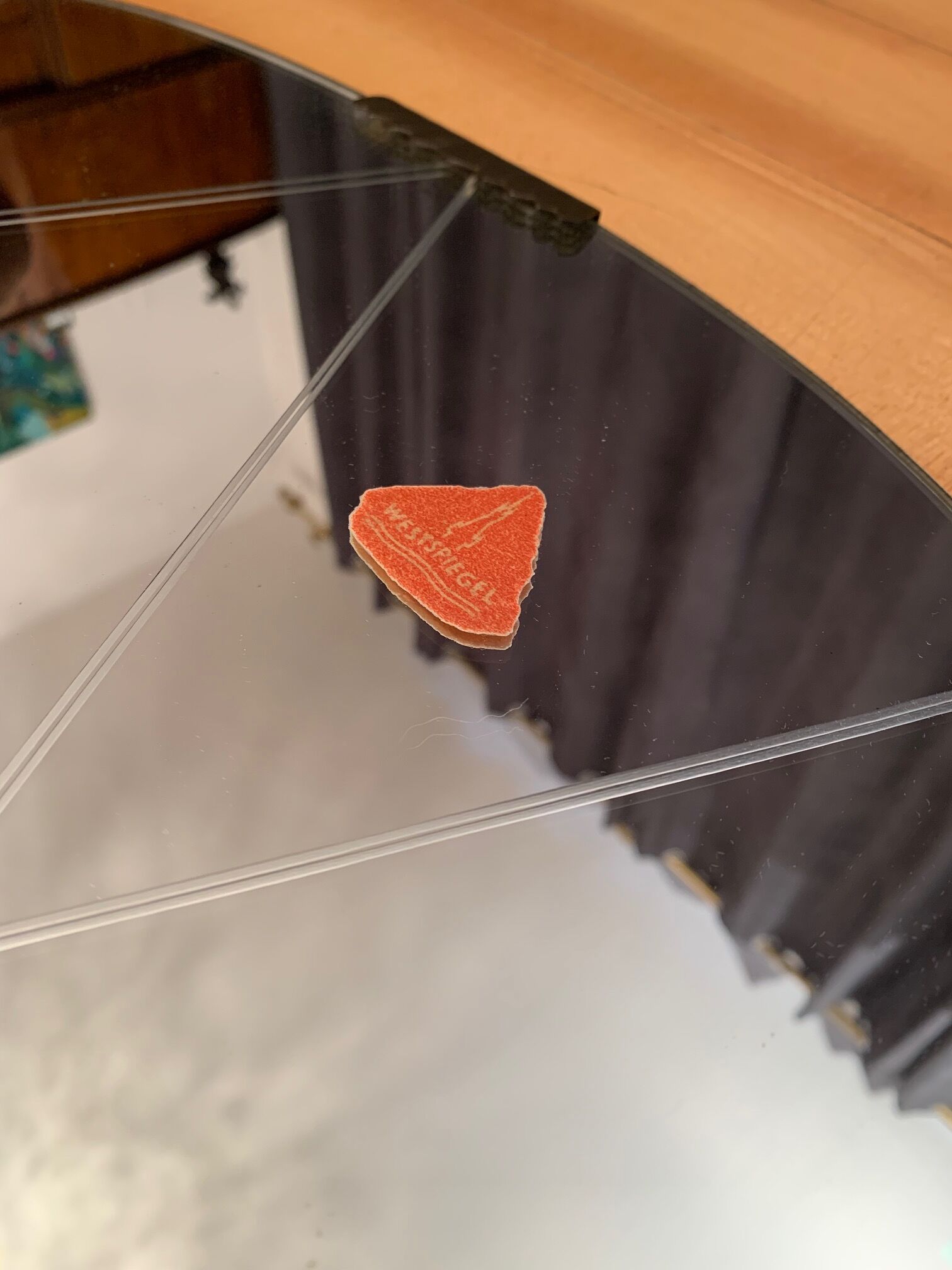 Miroir Wesy Spiegel, Allemagne, années 1950