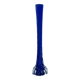 Vintage blue spiral soliflore vase