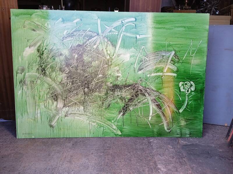 Painting 195cm Acrylic on canvas surrealism