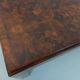 Table basse rectangulaire vintage en orme et loupe d’orme des années 70
