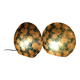 Pair of contemporary bedside lamps