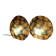Pair of contemporary bedside lamps