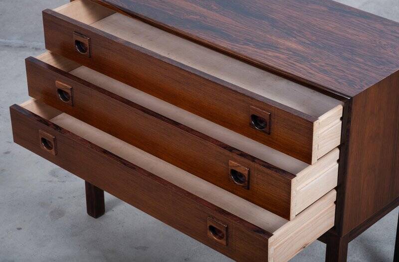 Commode en palissandre danoise des années 1960