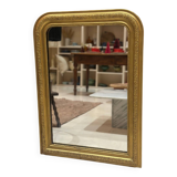 Old louis philippe gold mirror - 87 x 62 cm