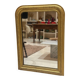 Old louis philippe gold mirror - 87 x 62 cm
