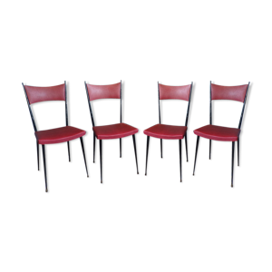Suite 4 chaises colette Guéden