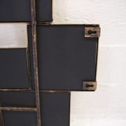 Mirror in gilded metal with leaf. in the taste of Marc du Plantier