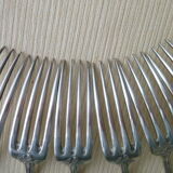 12 silver metal table covers SFAM Rocaille Model