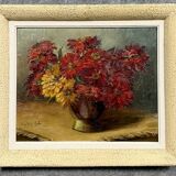 Lucy Jung Roche: still life painting with flowers