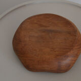 Wooden pocket tray with wavy edges