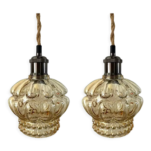 Lot de deux lampes baladeuses