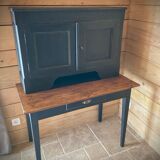 Solid oak desk