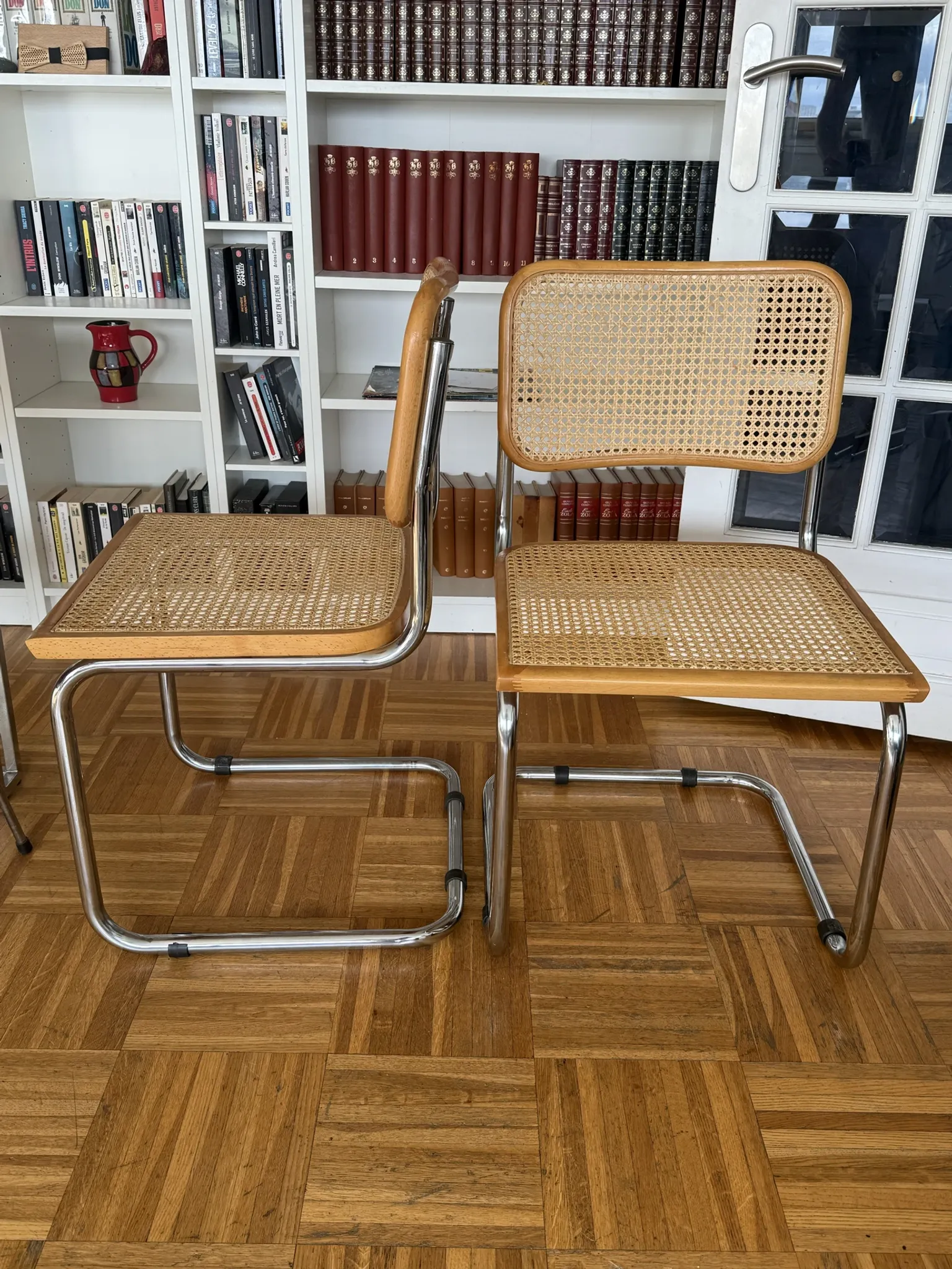 Breuer Cesca B32 chairs