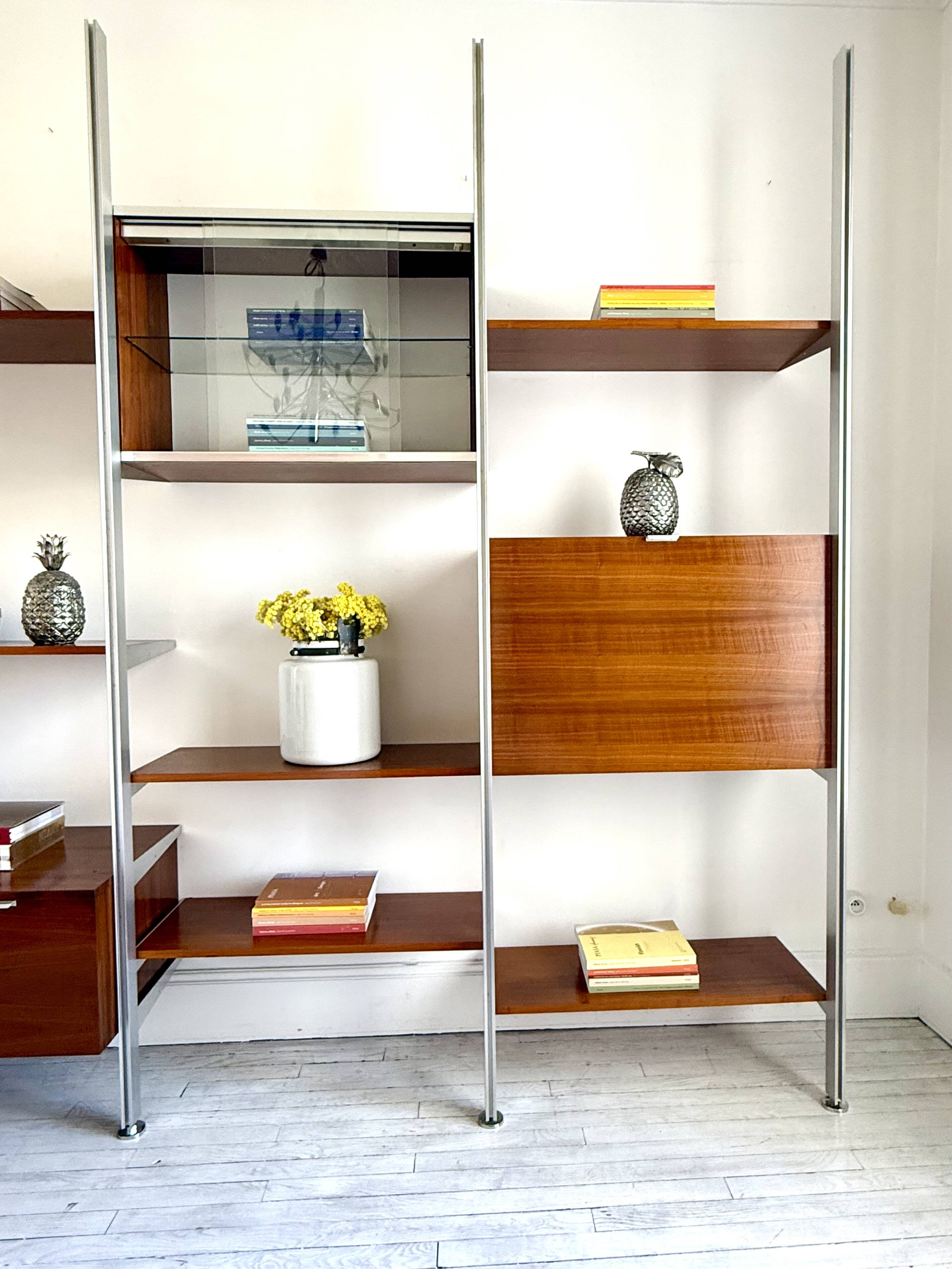 Modular floor library CSS George Nelson by Mobilier International