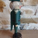 Old wooden nutcracker toy early 20th century