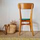 Chaise bistrot années 60 verte
