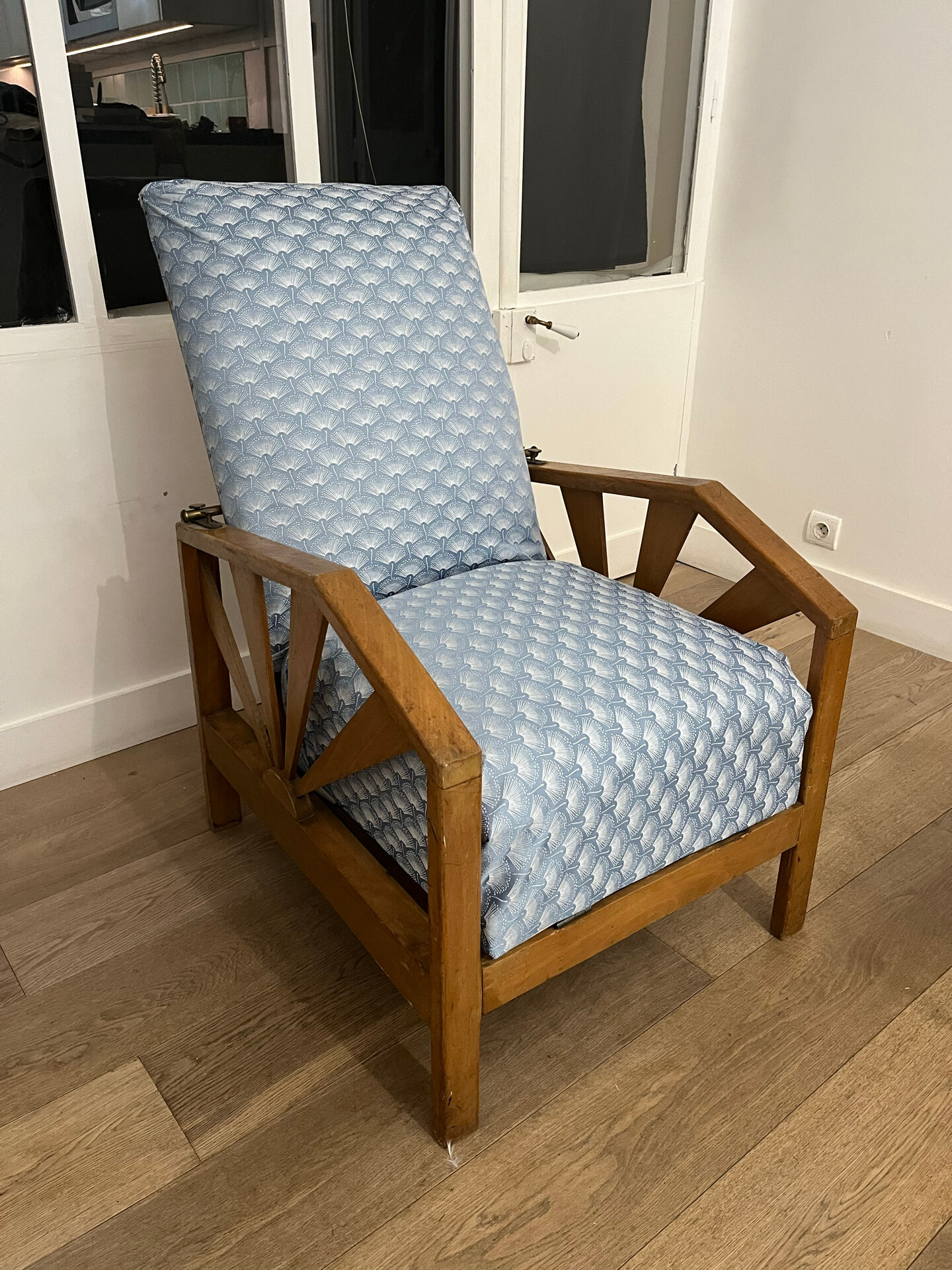 Fauteuil Morris Art Déco années 30