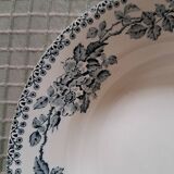 HBCM iron earth soup plates Guadeloupe decor