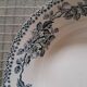 Assiettes creuses terre de fer HBCM décor Guadeloupe