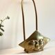 Display star shape mail holder in vintage brass