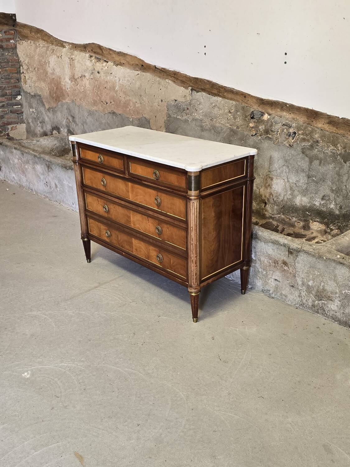 Louis XVI style chest of drawers