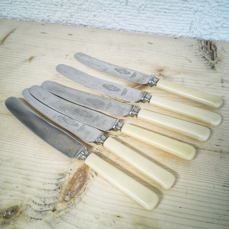 Set of 6 Sheffield knives