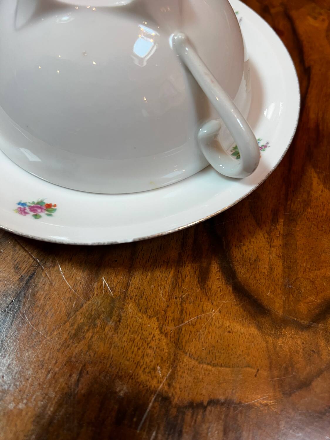 Limoges porcelain teacup