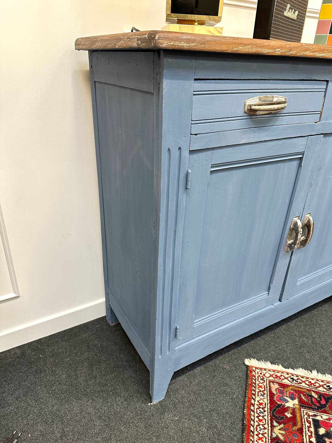 Blue Parisian sideboard
